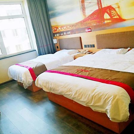 Thank Inn Chain Hotel Hebei Qinhuangdao Changli County Dongshan Garden Exteriör bild