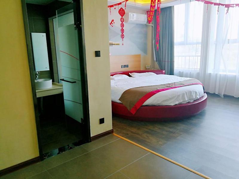 Thank Inn Chain Hotel Hebei Qinhuangdao Changli County Dongshan Garden Exteriör bild